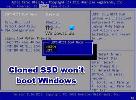 ssd won't boot after clone windows 10|clonezilla windows 10 not booting.